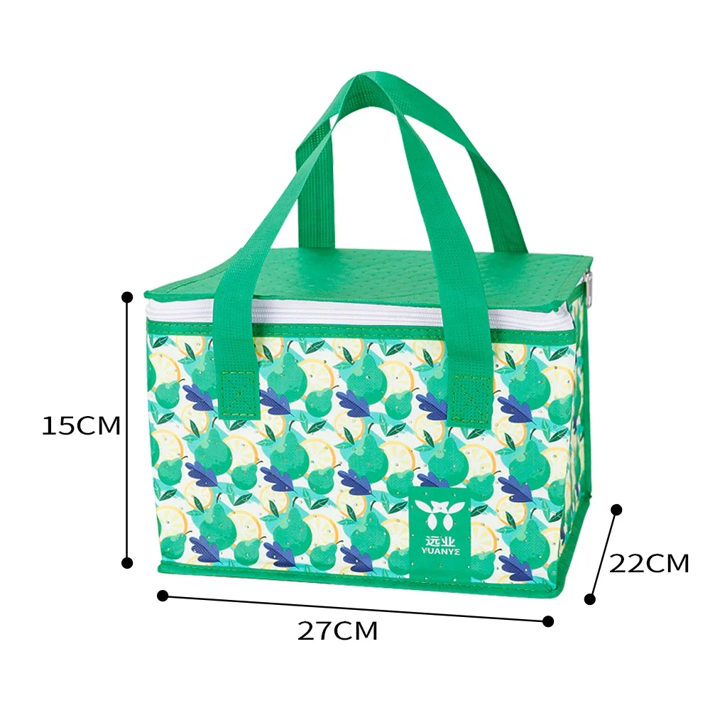 OEM/ODM custom RPET food picnic lunch thermal insulation fabric for cooler bags