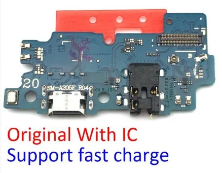 Оригинальный USB-разъем для зарядки шлейф Samsung A10S A21S A30S A50S A02S A10 A20 A30 A40 A50