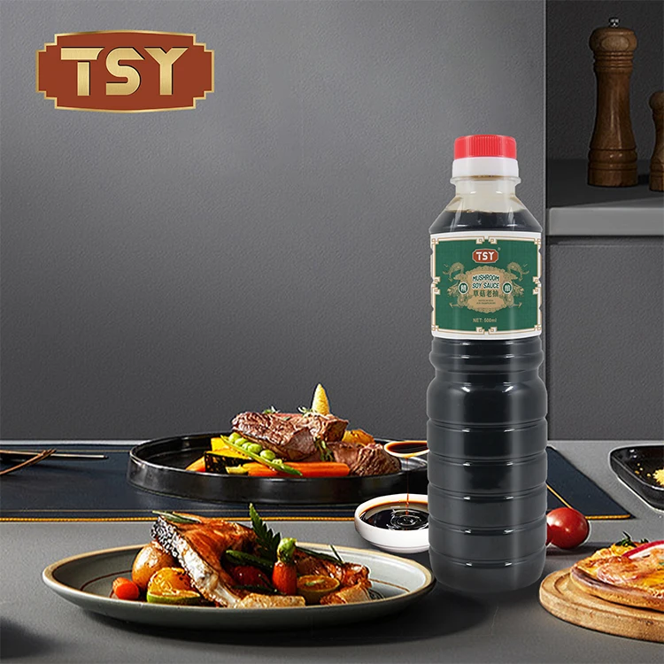 Factory Supply Custom Soya Sauce Supermarket Mushroom Soy Sauce For Cooking