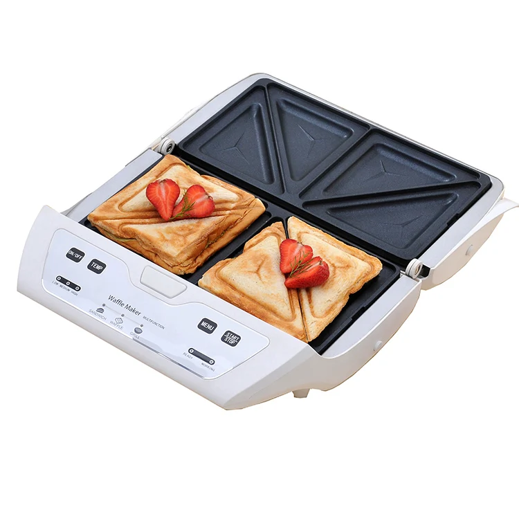 Hot Sale Fast Heating Breakfast Ice Cream Shop Easy Cleaning Egg Mini Maker For Individual Waffles Crepe Baking Machine