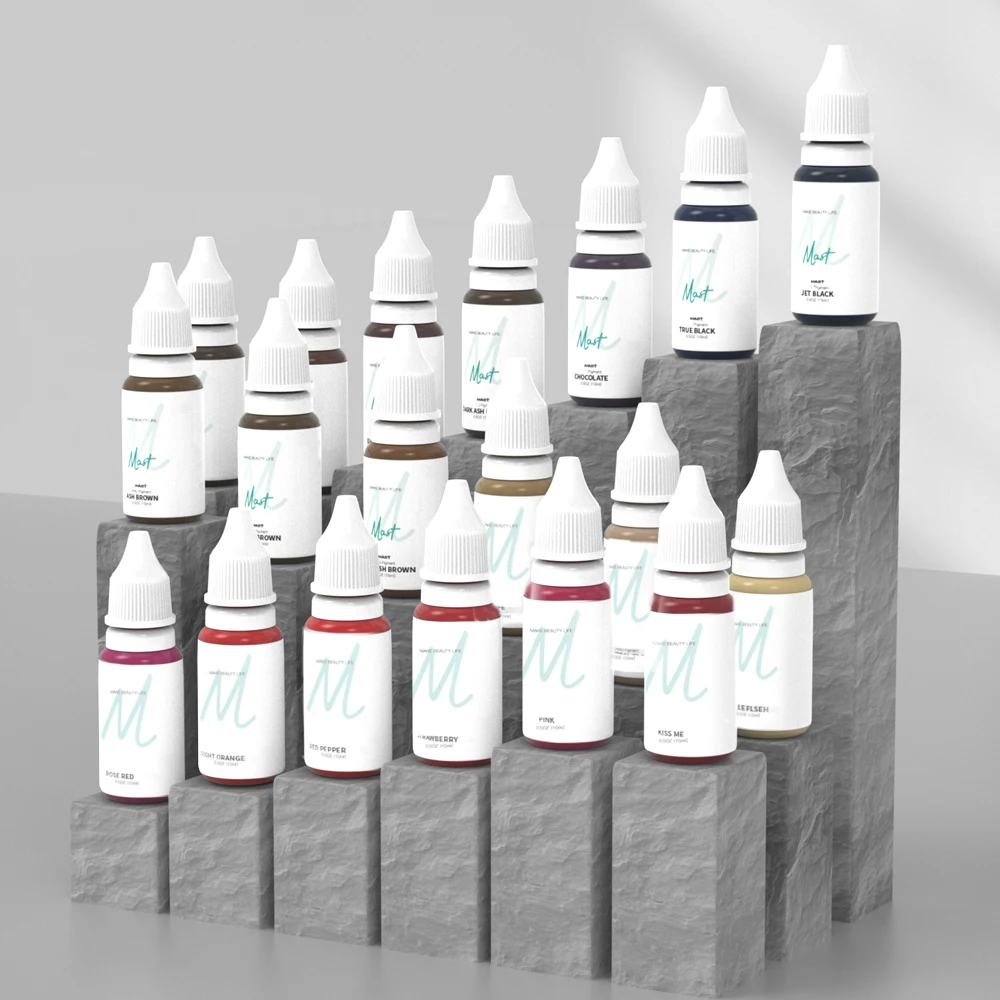 Dragonhawk Pmu Eyebrow Lip Eyeliner Permanent Makeup Pigments Mast Tattoo Ink 15ML