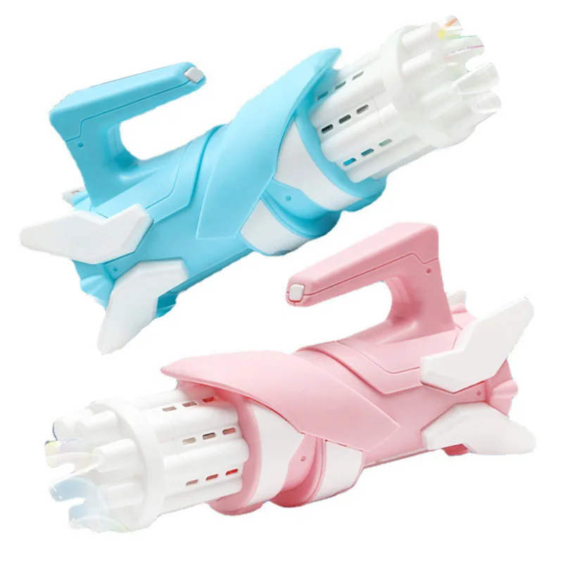 2021, миниатюрный Электрический аппарат для изготовления пузырьков мыла, пистолет для пузырьков, пулемет для детей