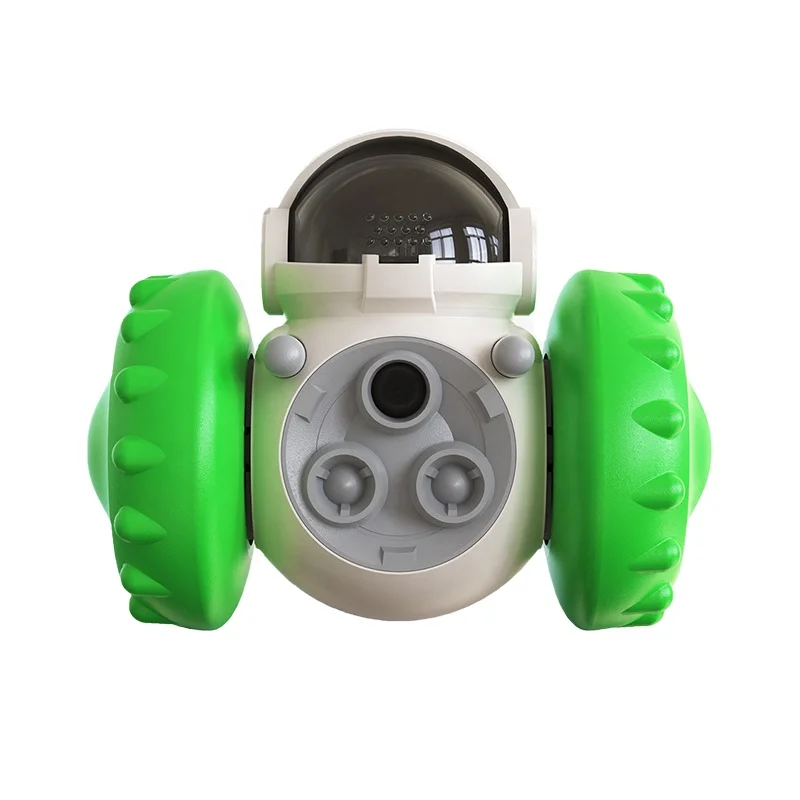Newest Product Pet Educational Interactive Toy Innovation and Upgrade Balance Car Intelligent Pet Automatic Feeder