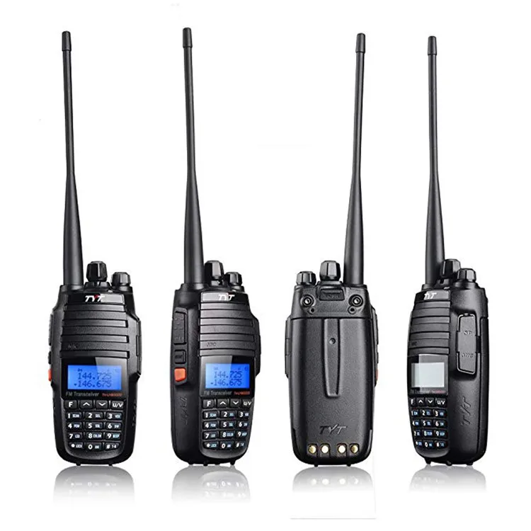 Иди и болтай Walkie Talkie 10 Вт TYT TH-UV8000D двухдиапазонный УКВ 136-174 МГц UHF 400-520 Ручной Ham Радио FM трансивер двухстороннее радио