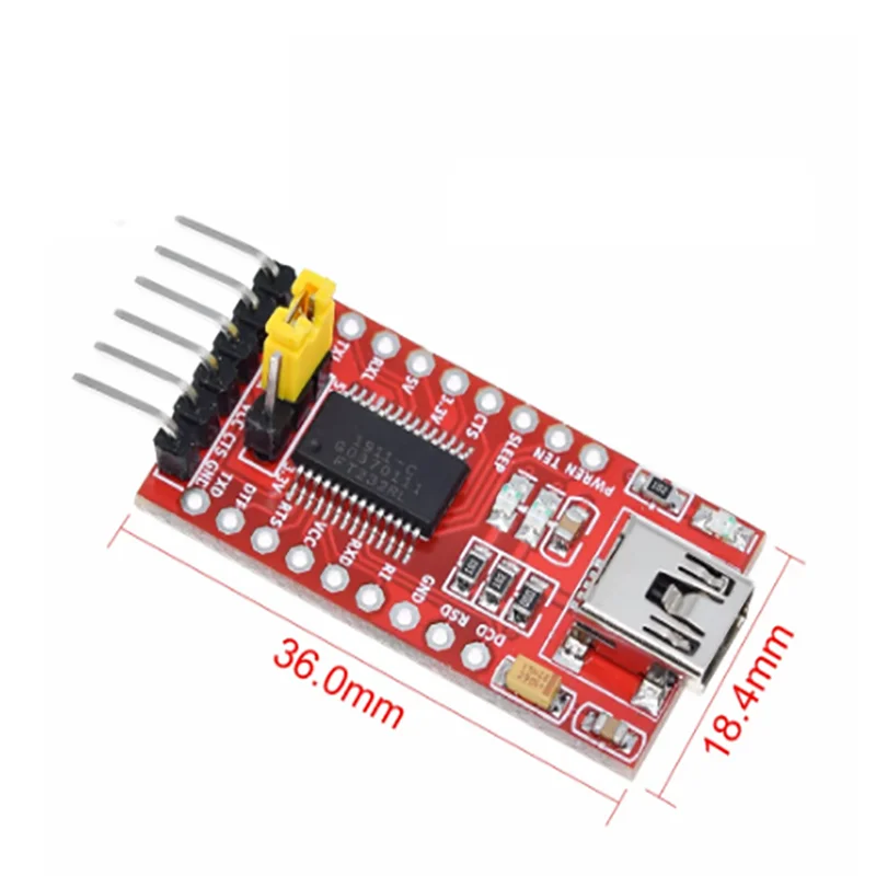 FT232RL FT232 FTDI 3.3V 5.5V Serial Converter Adapter Module Mini Port For Arduino Pro Mini USB TO TTL 232