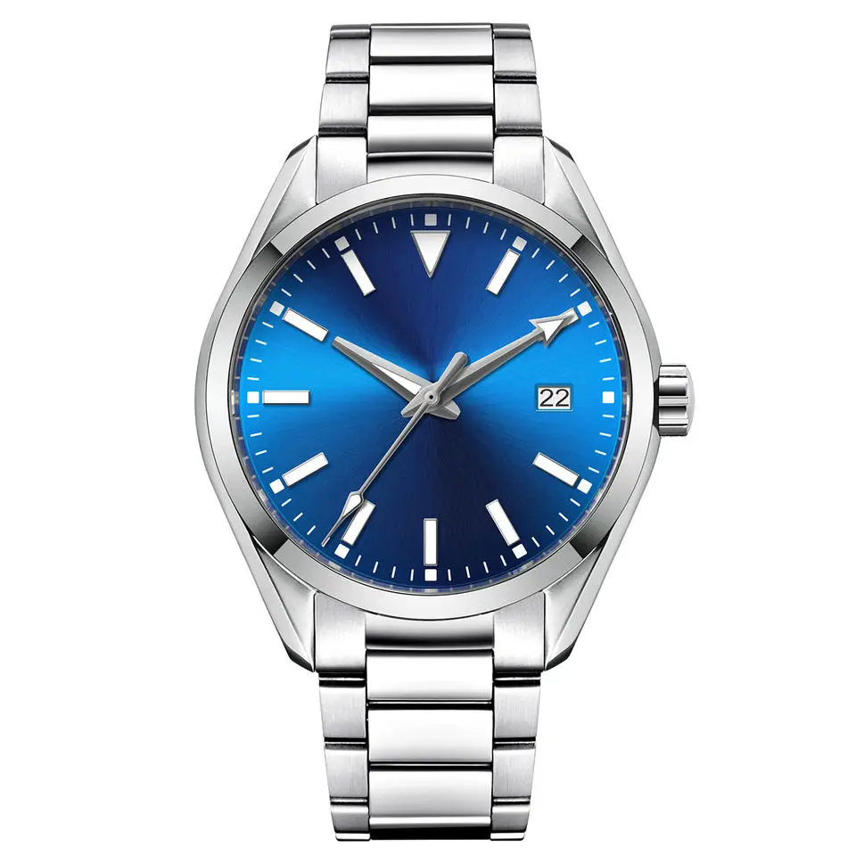 Hot Sale Custom Logo 41mm Sterile Dial Japan Mechanical Automatic Men Luxury Nh35 Movement Watch