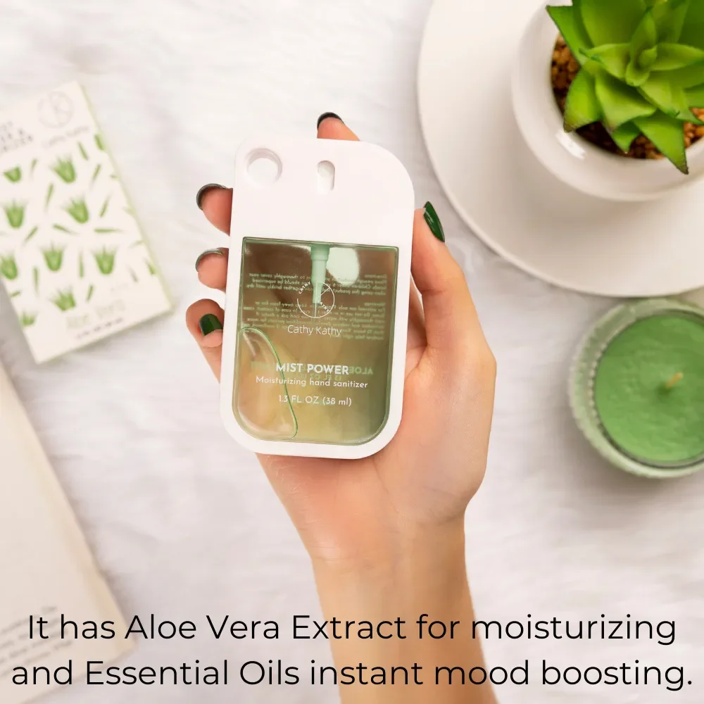 99.99% Protective Hand Mist Sanitizer & Moisturizer with 70% Ethyl Alcohol 38ml