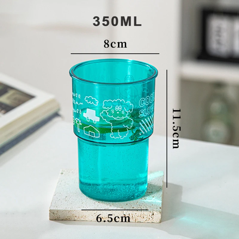 Wholesale Top Seller 350ML Plastic Coffee Cup Juice Mug Reusable Cup for Party