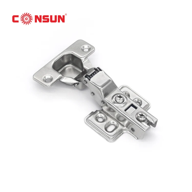 CONSUN Hot Sale Slide on Soft Closing Cabinet Hinge, Furniture Hardware Hydraulic Hinge