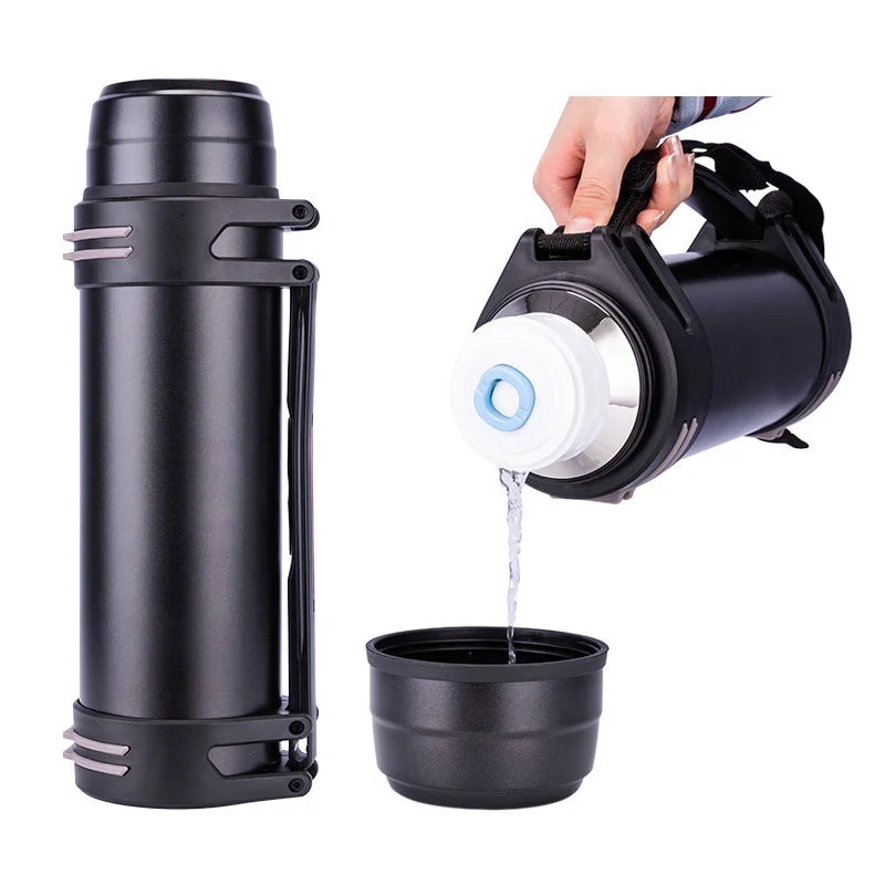 
Custom LOGO 1200ml Double Wall Stainless Steel Bpa Free Vacuum Insulated tea Thermos 304 Stainless Steel vacuum flask 