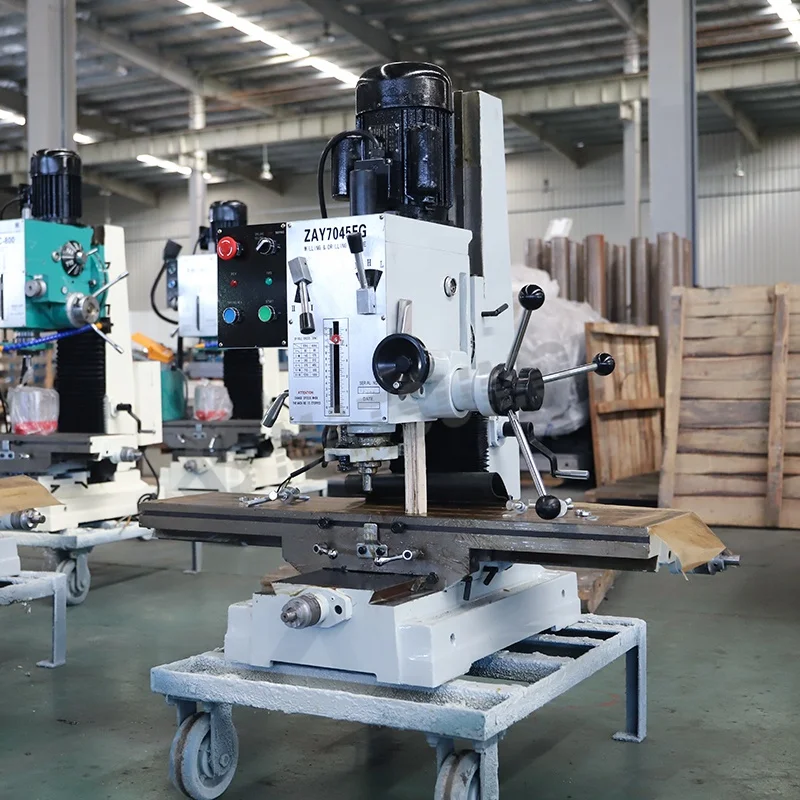 Universal Milling Machine Price Hobby Milling Machine Manual Mills ZX7045FG ZAY7045FG Universal milling and drilling machine