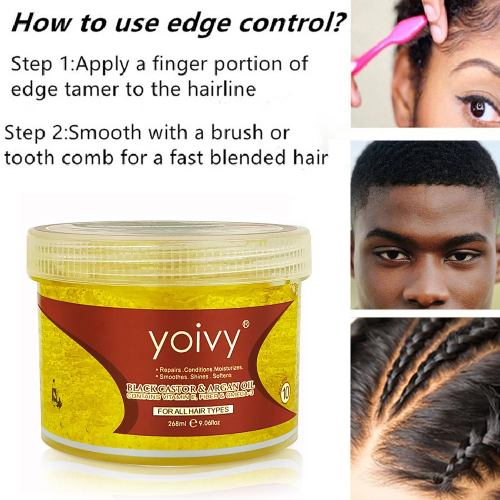 Natural Formula Moist Hair Styling Strong Hold Men Hair Gel