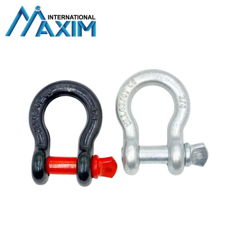 G-209 Galvanized Alloy Steel Screw Pin Anchor Shackle