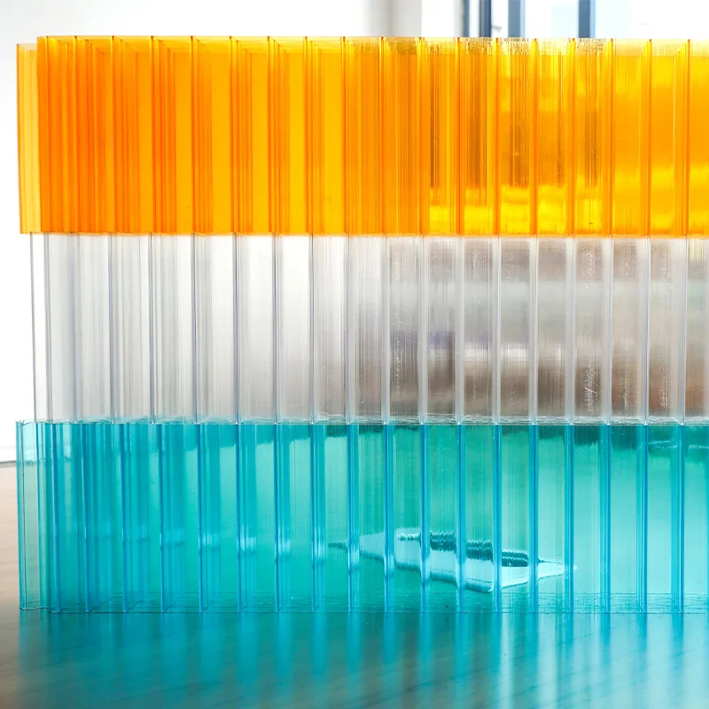 50 mm 7 layers X structure plug-pattern polycarbonate multiwall sheet for polycarbonate facade system