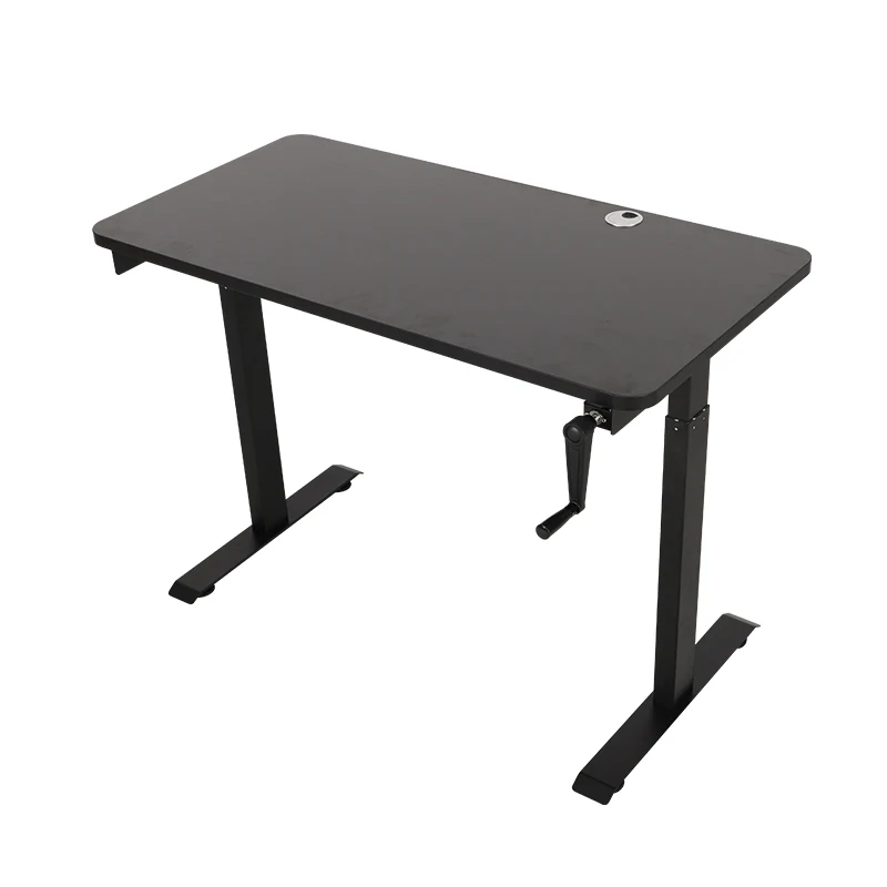 Manual Height Adjustable Lifting Table Writing Desk Sit Stand Up Desk Office Table Adjustable Height Desk Frame