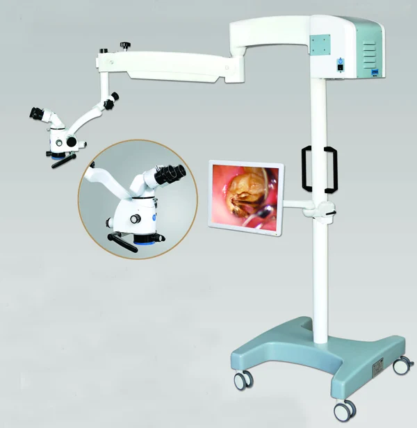 Microscopio binocular trinocular digital dental microscope camara microscopio