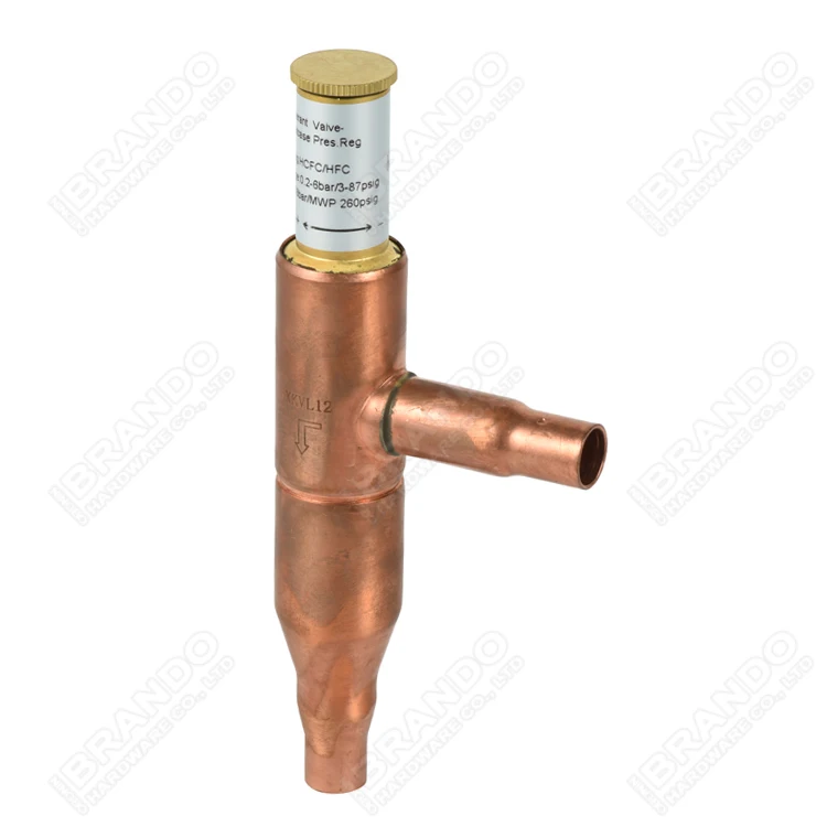 KVL 12 15 22 28 35 Refrigeration Crankcase Pressure Regulator 1/2' 5/8' 7/8' 1 1/8' 1 3/8' KVL12 KVL15 KVL22 KVL28 KVL35