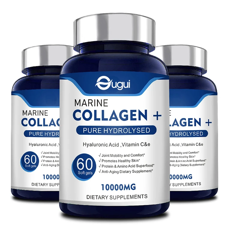 Factory Hot selling US Private Label Skin Whitening Collagen Capsules