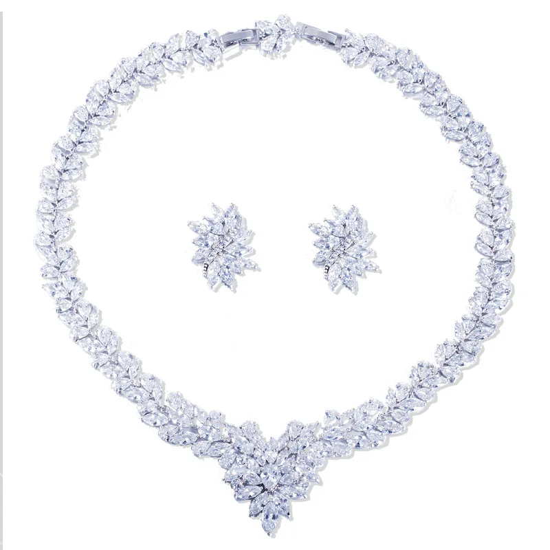 Saudi Arabian Royal Necklace Wedding Jewelry Set