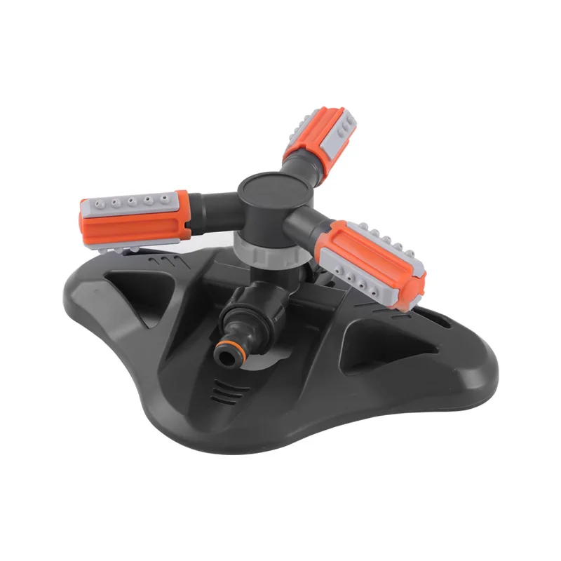 360 Degree Automatic Rotating Lawn Sprinkler for Farm & Park Grass Watering Can Be Connected to Garden Drip System