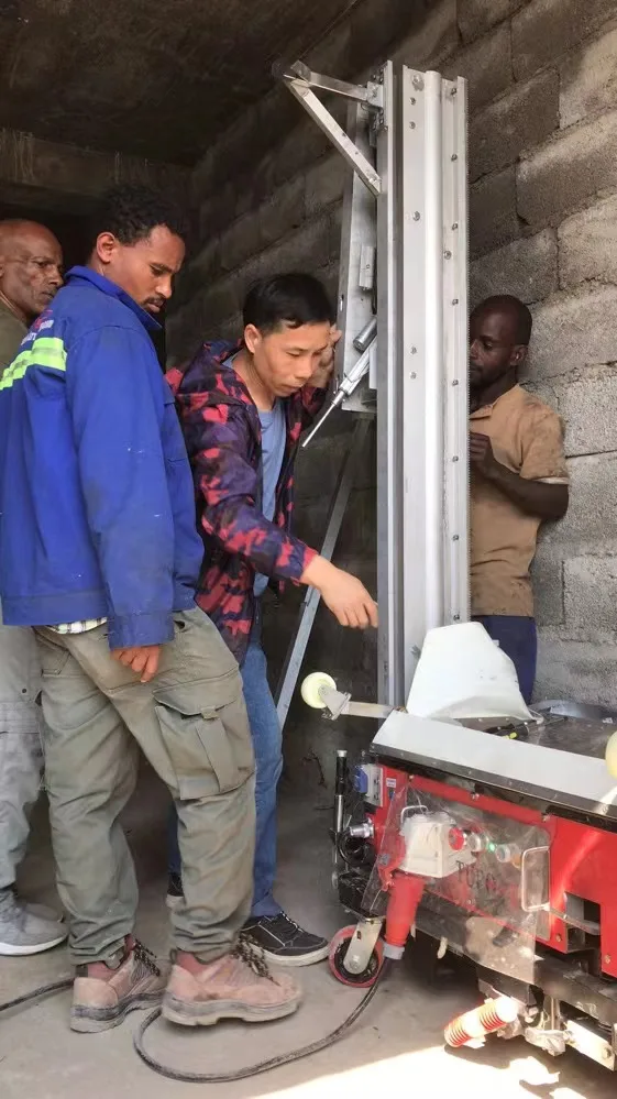 Factory price cement putty plaster wiping tools wall wiping machine supplier