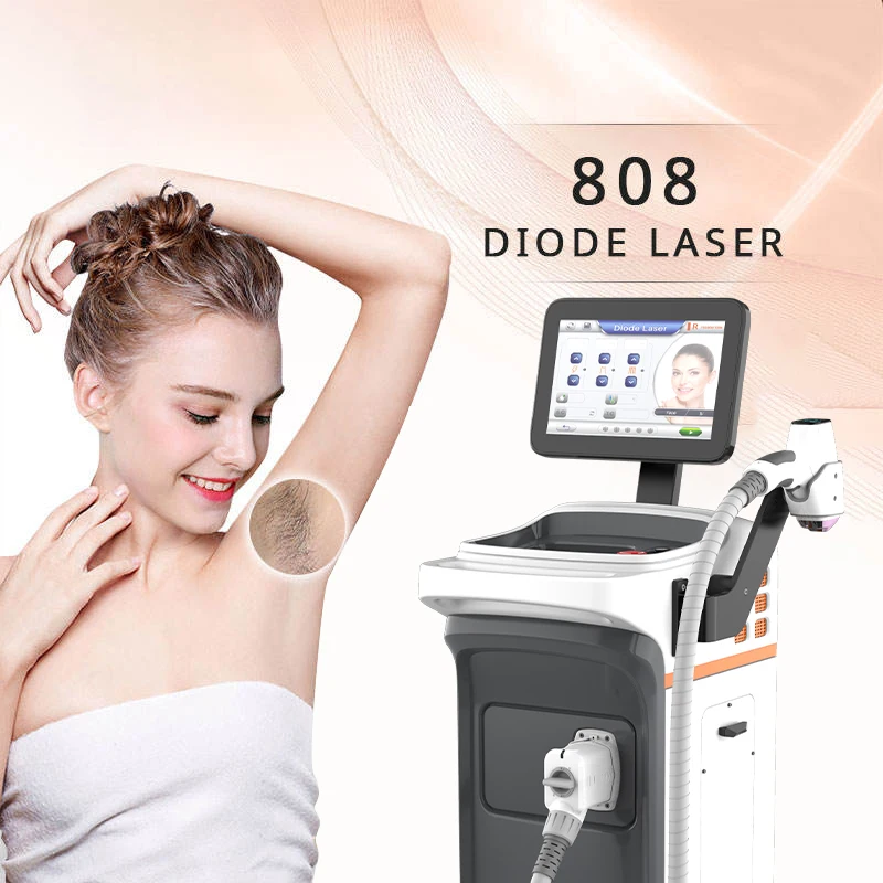 Beijing nubway laser 4 diode women hair removal 808 beauty machine for commercial salon
