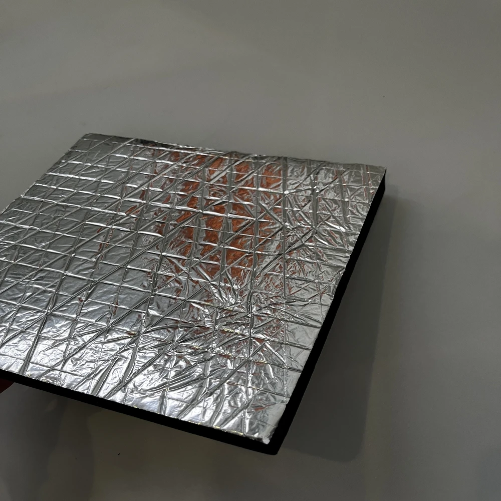 Thermal Insulation Close Cell Rubber Foam Material Flexible Soft Custom Color Size Nbr Rubber Foam Tube Pipe