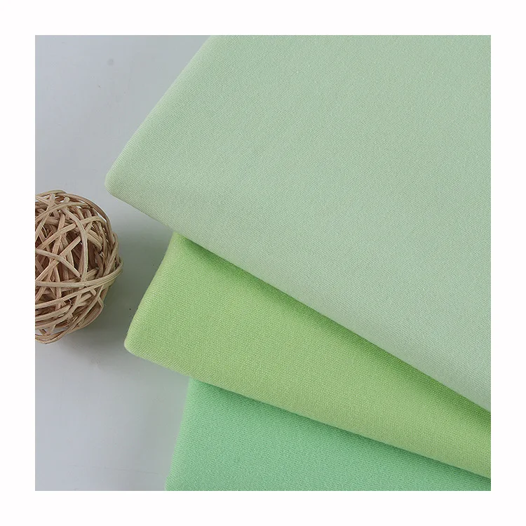 Manufacturer 32s 150GSM TC Poly Knitted 35 Cotton 65 Polyester Single Jersey Fabric For Tshirt