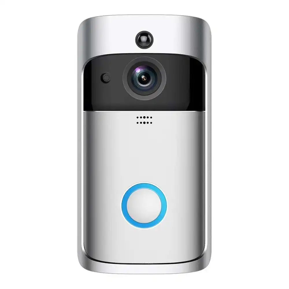 V5 Video Doorbell Smart Wireless WiFi Security Door Bell Visual Recording Home Monitor Night Vision Intercom door phone