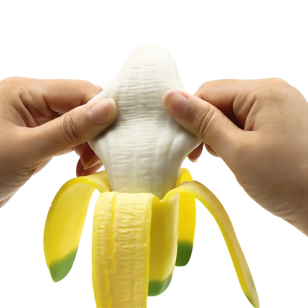 Tpr Antistress Peel Banana Pinch Stress Relief Toys
