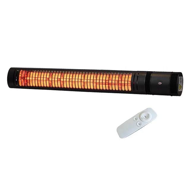 
Slimline type outdoor infrared electric heater 