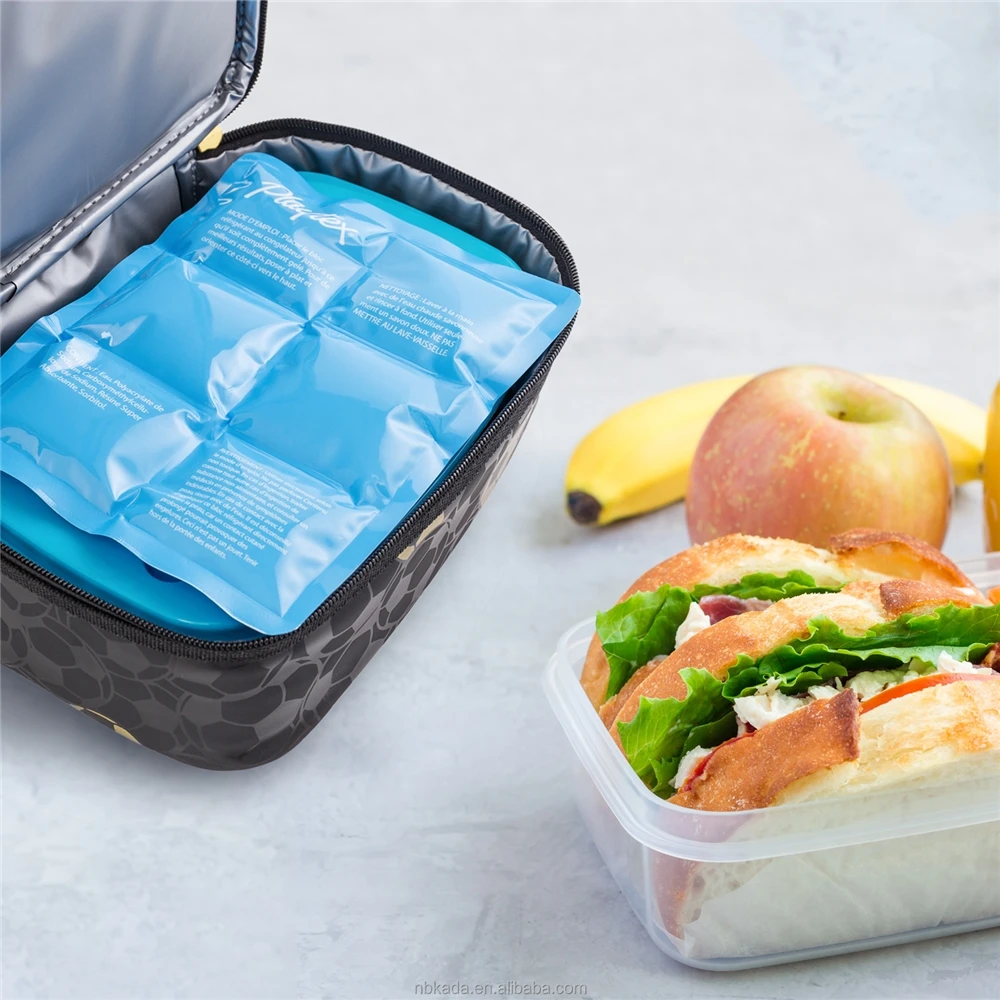 Reusable Mini Food Cooling Thermal Keep Lunch Fresh Box Instant Ice Gel Pack