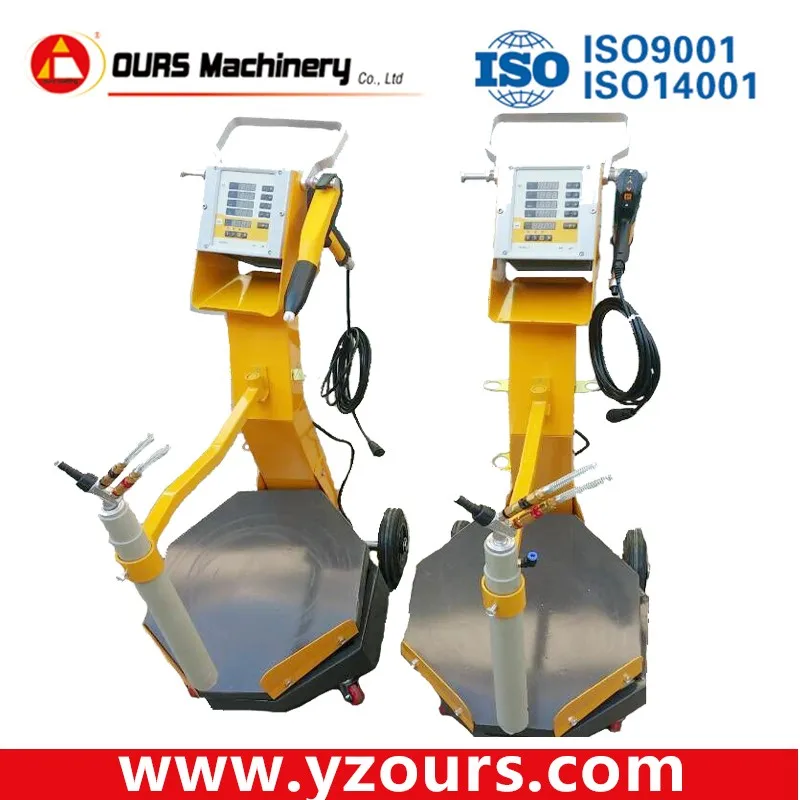 Metal Electrostatic Spray Painting Powder Coating Spraying Gun Equipment Machine