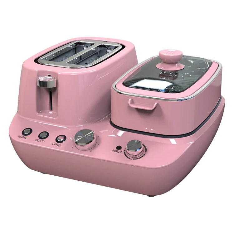 5 in 1 Electric Timing Sandwich Toaster Breakfast Maker For Family