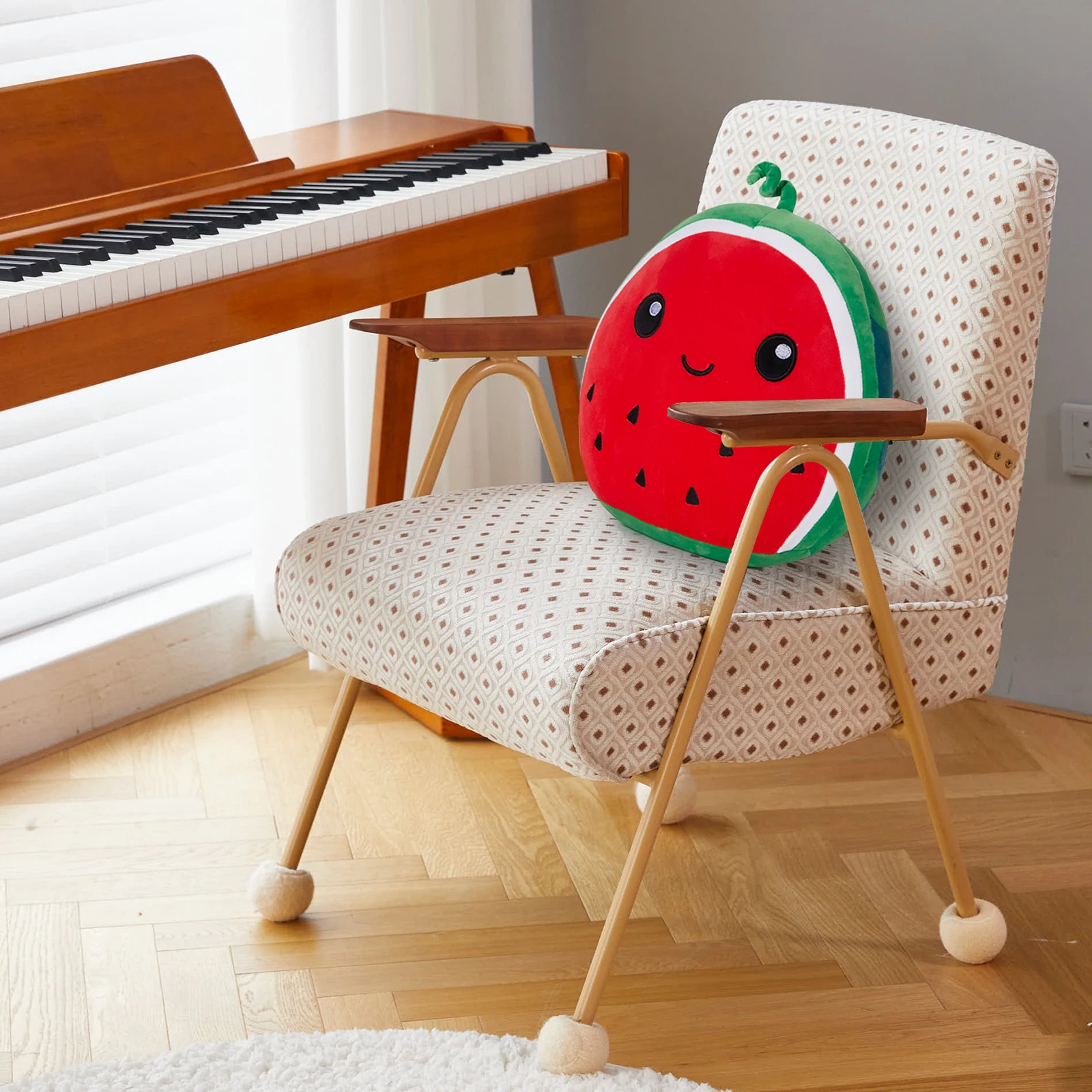 30cm Soft Cartoon Watermelon Summer Fruit Plush Toy Squishy Plush Pillow Home Decor Birthday Gift Wholesale Customization