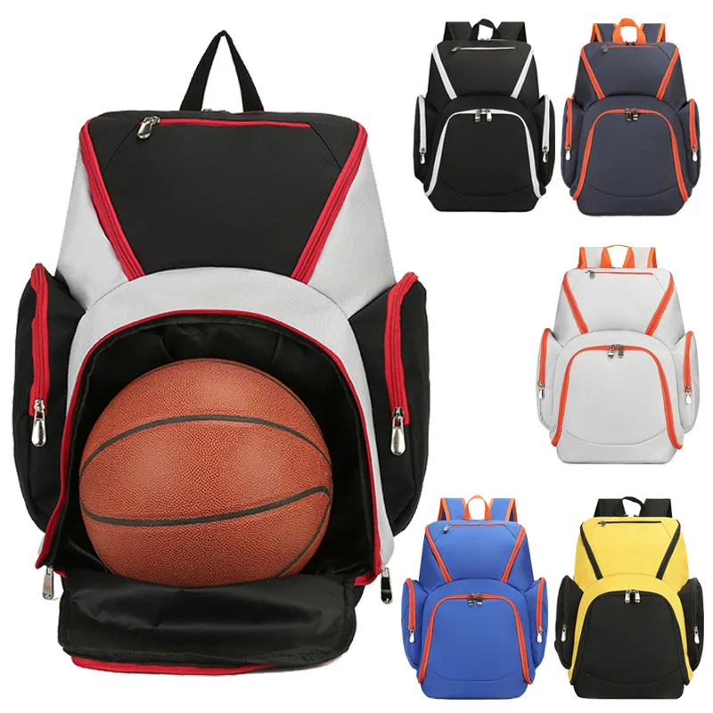 Customized Large Capacity Basketball Backpack Bag Volleyball Football Soccer Sports Gym Bag
