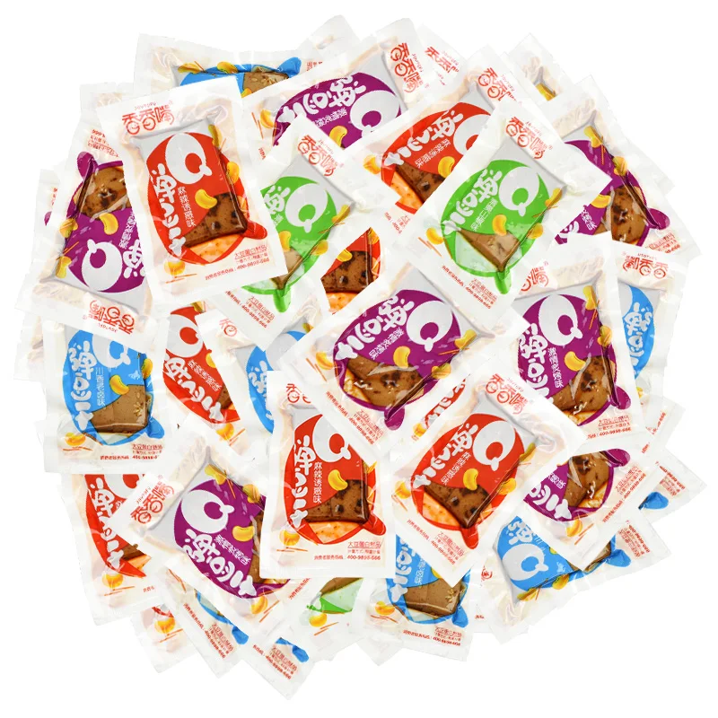 
xiangxiangzui 500g Dried Bean Curd Various Spicy Flavor mixed Vegetarian Meat chinese snack 