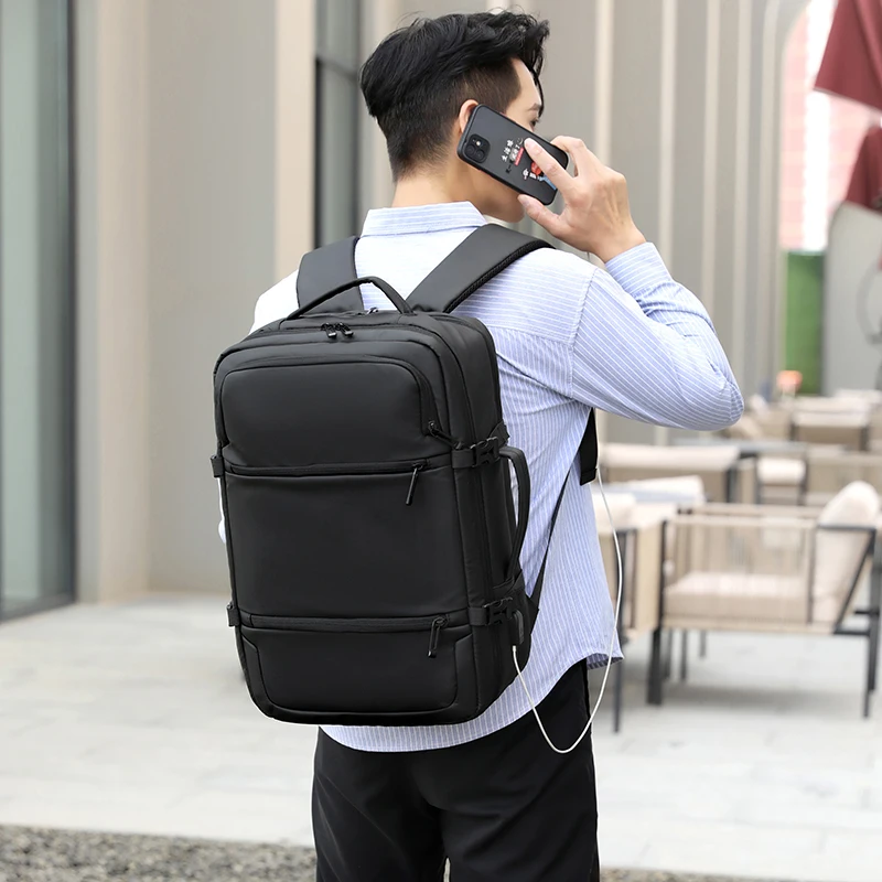 yx192026 2022 New Special Slim Laptop Backpack For Macbook USB Charger Leisure Laptop Backpack 15.6 inch With Back Strap