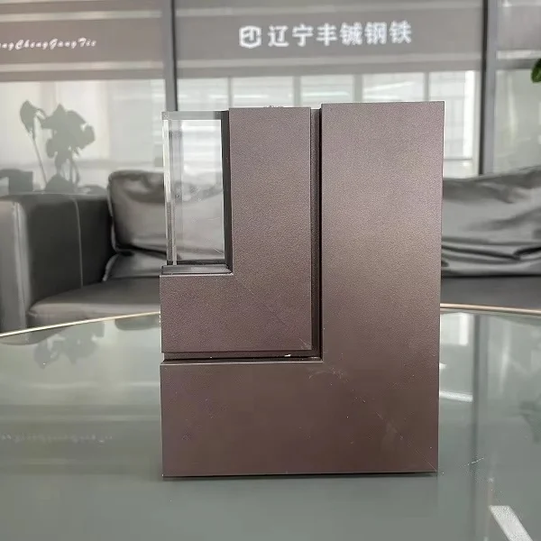 Популярные китайские стандартные алюминиевые створки с двойным остеклением окна