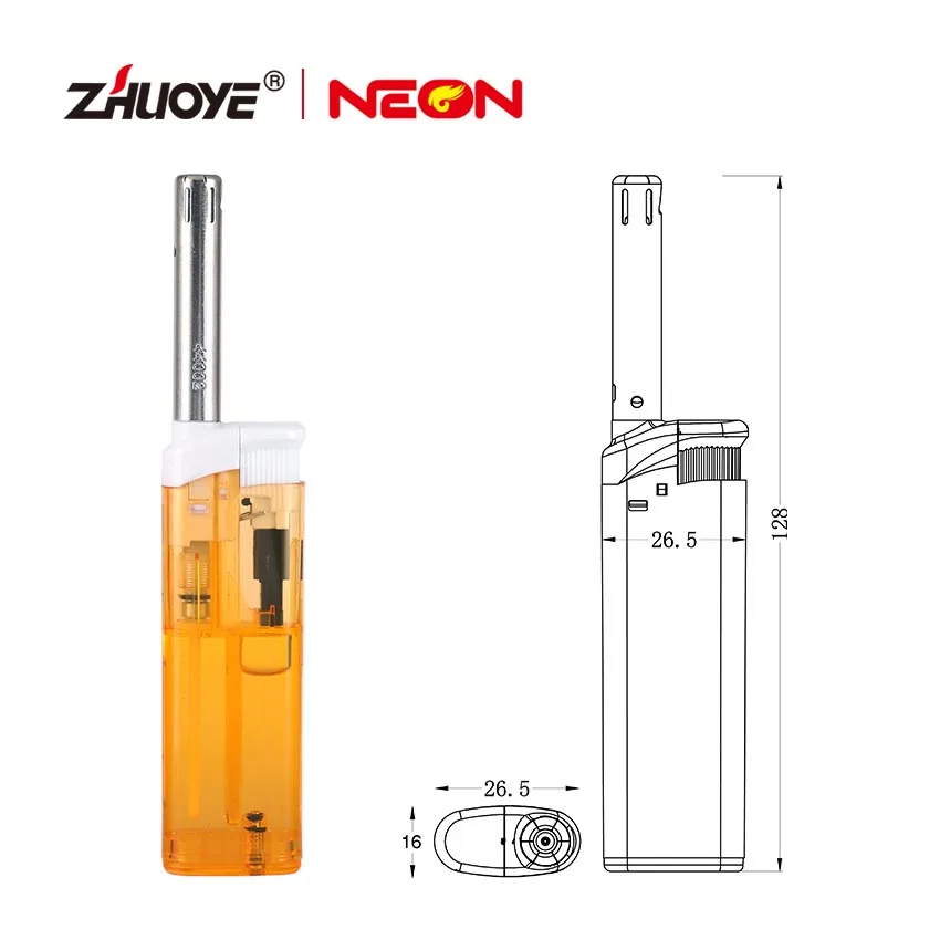 MK Candle Bbq Lighter Jet Flame Windproof Kitchen Electronic Gas Gun for Stove