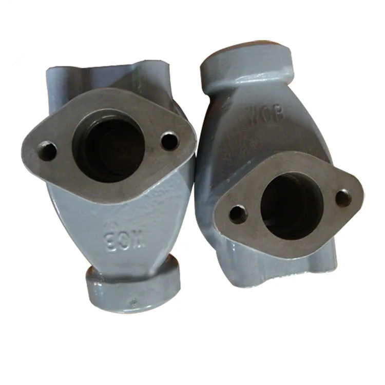 Valve  body drawing custom machined surface sprayed pipe valve fittings