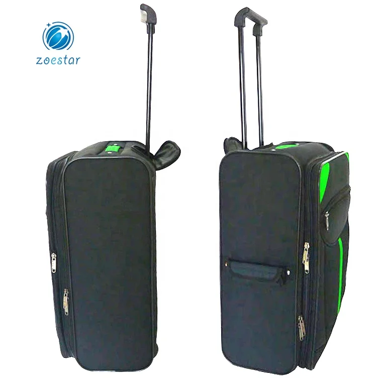 Business Style Lightweight Folding Travel Luggage Trolley Bag EVA/PC/Polyester with Caster Wheel and Lock BSCI Certified