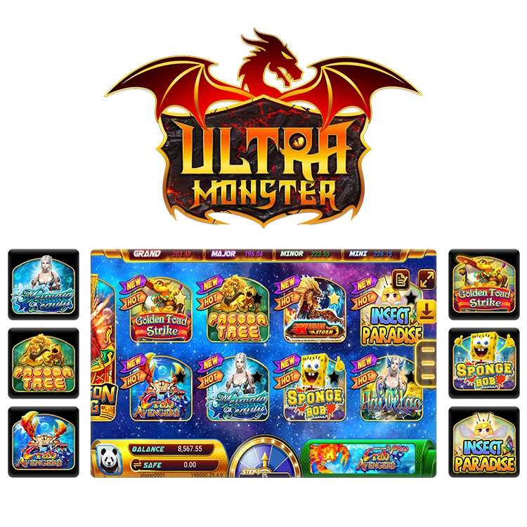 Multiple Hot Ultra Monster Mobile App Fish Table Game Online Machine Software Game online