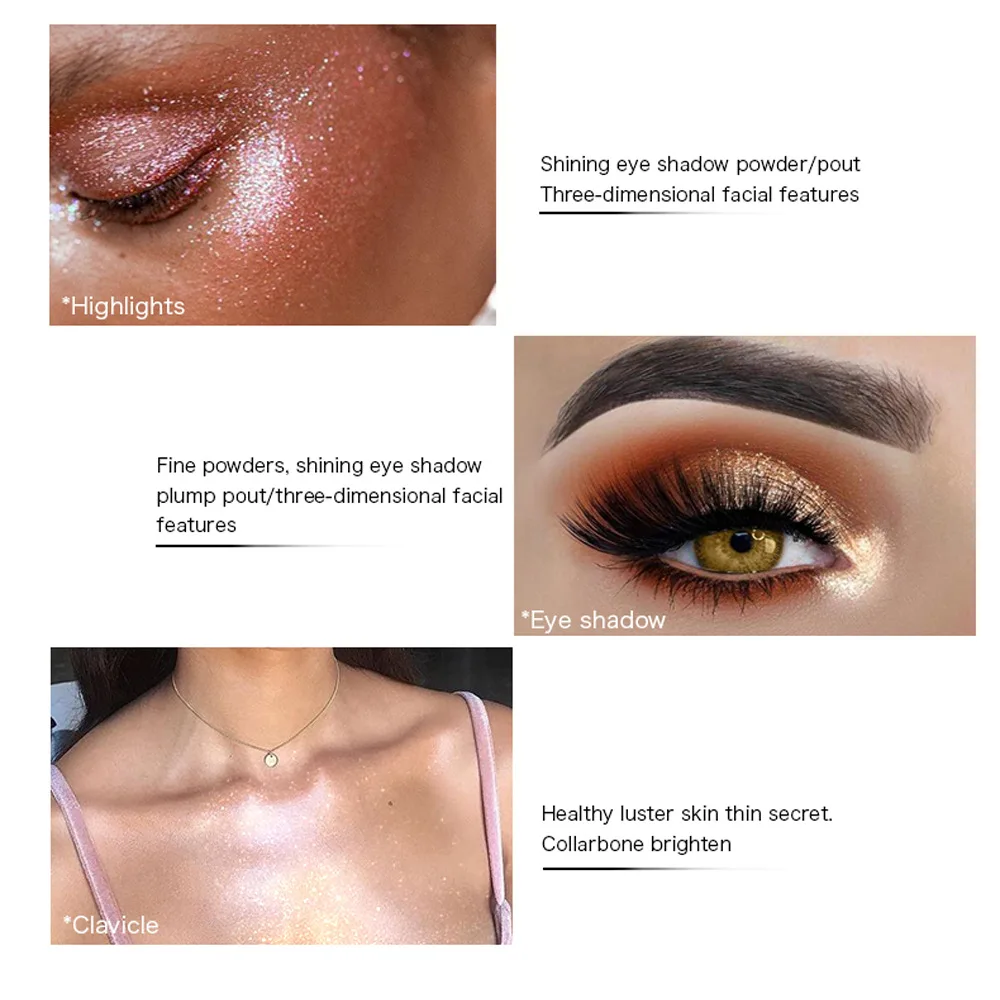 Хайлайтер 6 видов цветов оптовая продажа высокое качество частный ярлык для нанесения хайлайтера, Длительное Действие, блеск Чистка для лица и тела, жидкое косметическое средство