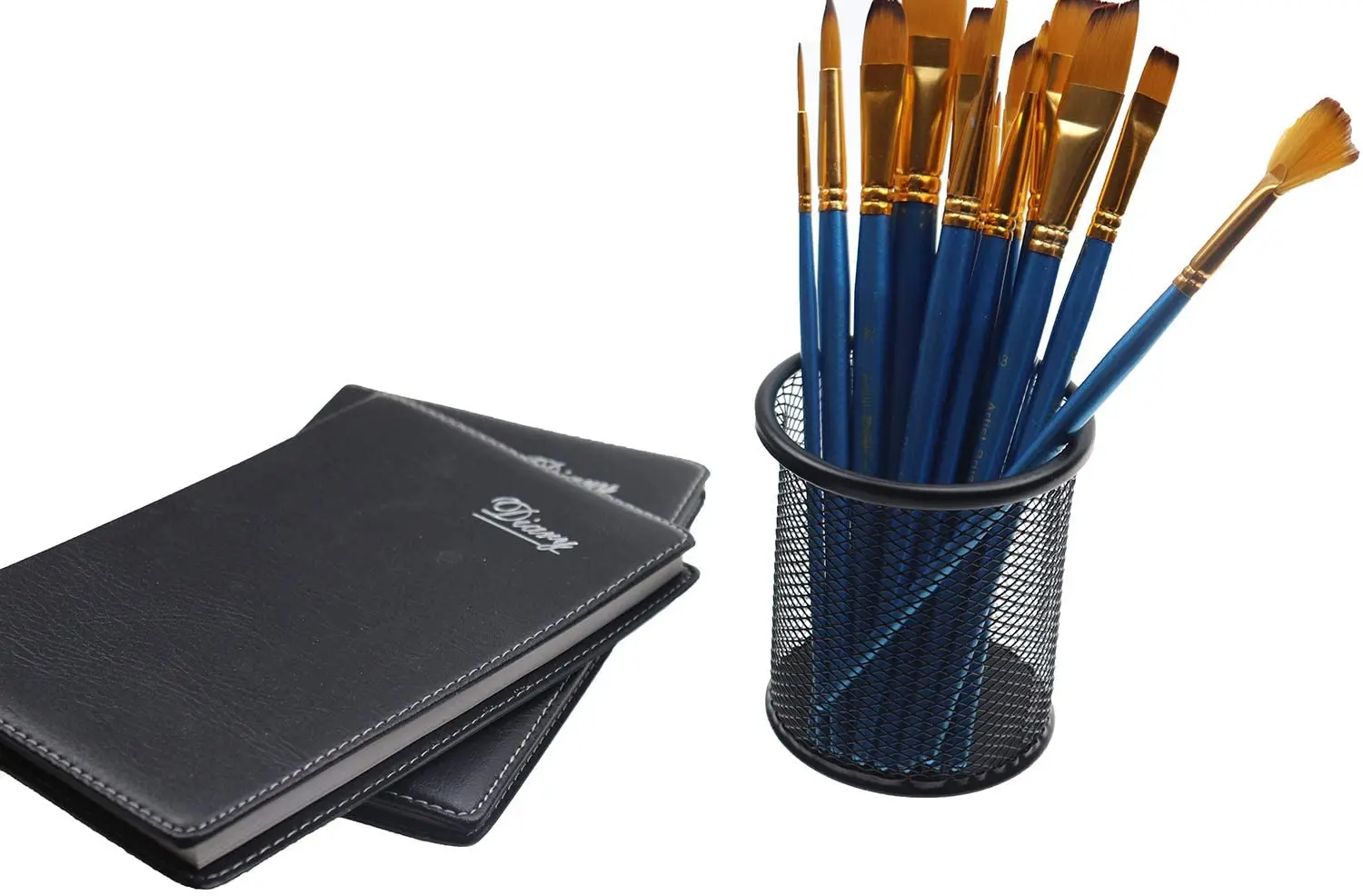 Pen Holder Mesh Pencil Holder Metal Pencil Holder for Desk Office