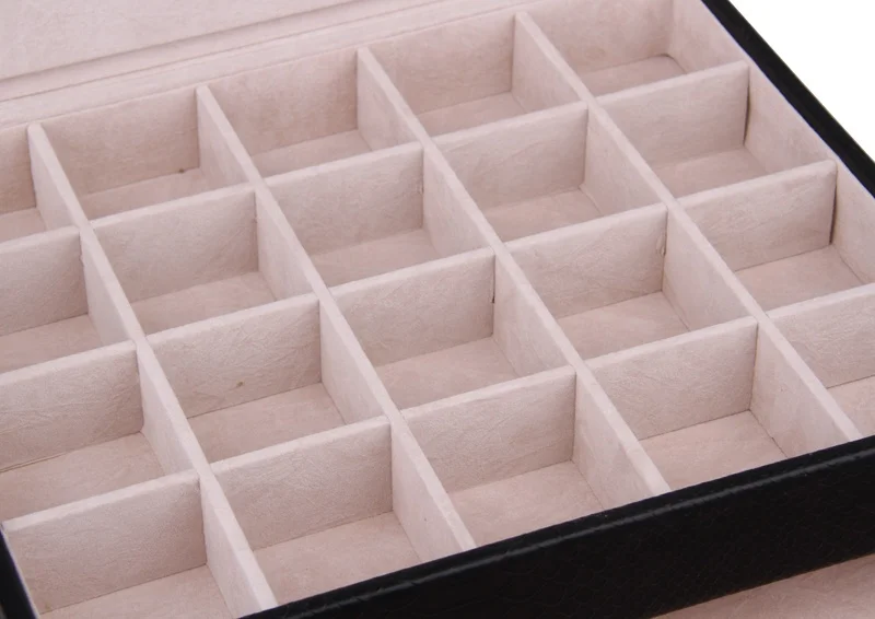 Faux Leather Medium Jewellery Organizer Vintage gift for Women necklace box jewelry ring box luxury jewelry organizer