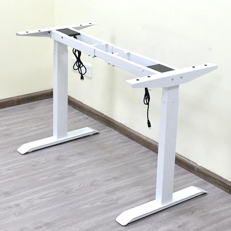 Dual Motor High Quality Effective Cost Electric Automatic Height Adjustable office Furniture Electric Adjustable Table Leg