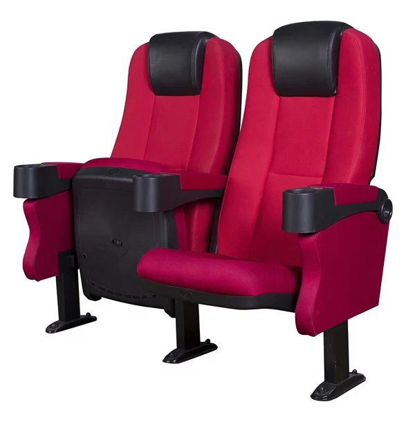 Factory manufacture movie used fabric seat VIP cinema chair for sale