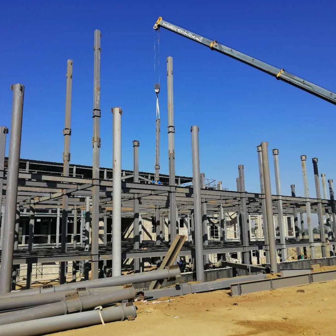 Light Weight China Prefabricated Steel Structure Office Building Pre-Engineered Steel Workshop Warehouse Hall