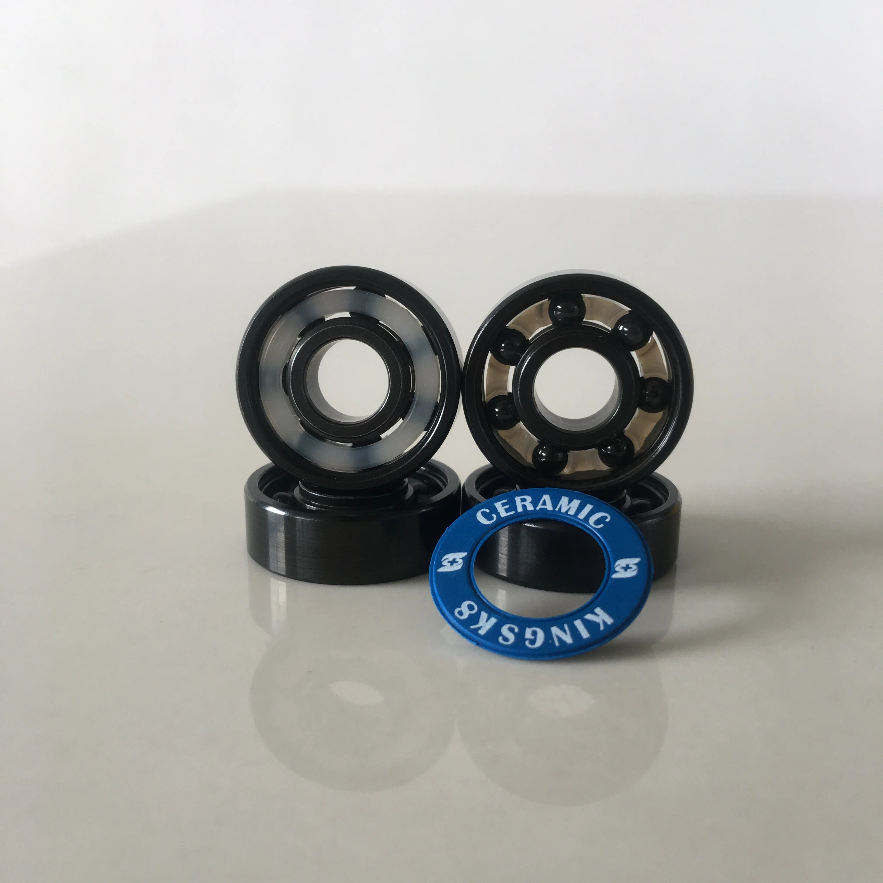 Kingsk8 roller skate ceramic bearings skf 608 roller skate ceramic bearings skate wheels ceramic bearing inline skate